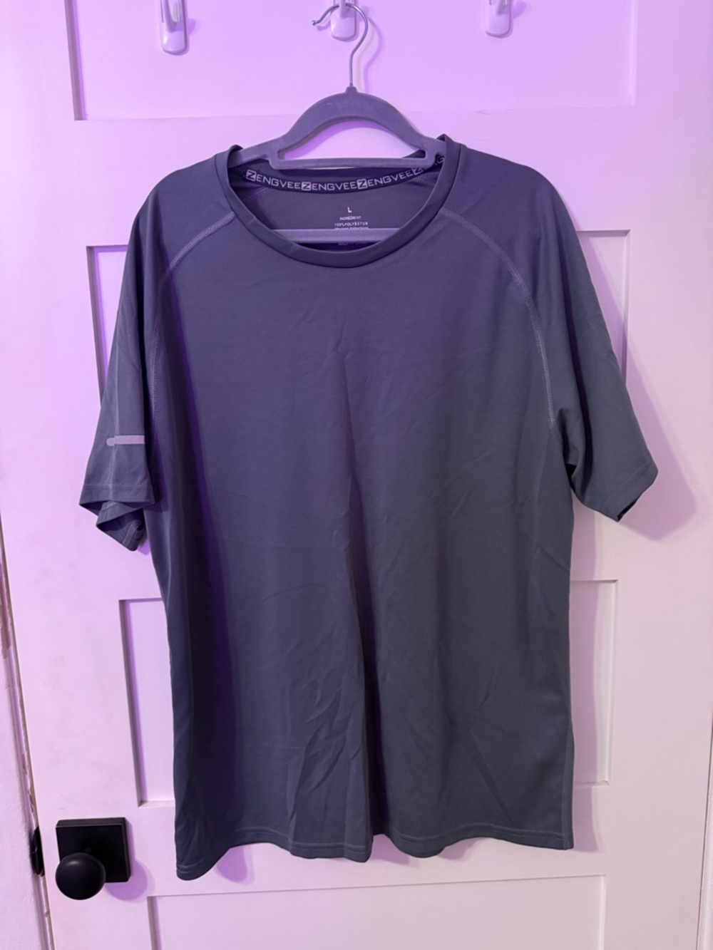 Men's Performance Short-Sleeve Shirt - Gray